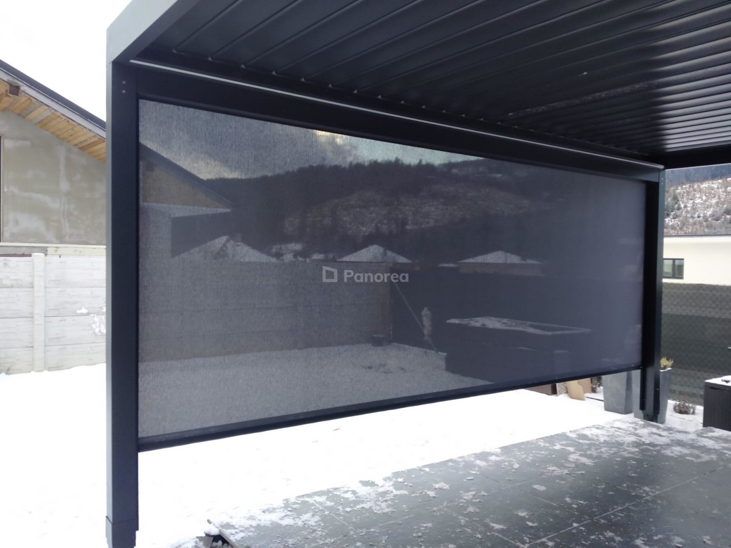 Hliníková pergola Oščadnica