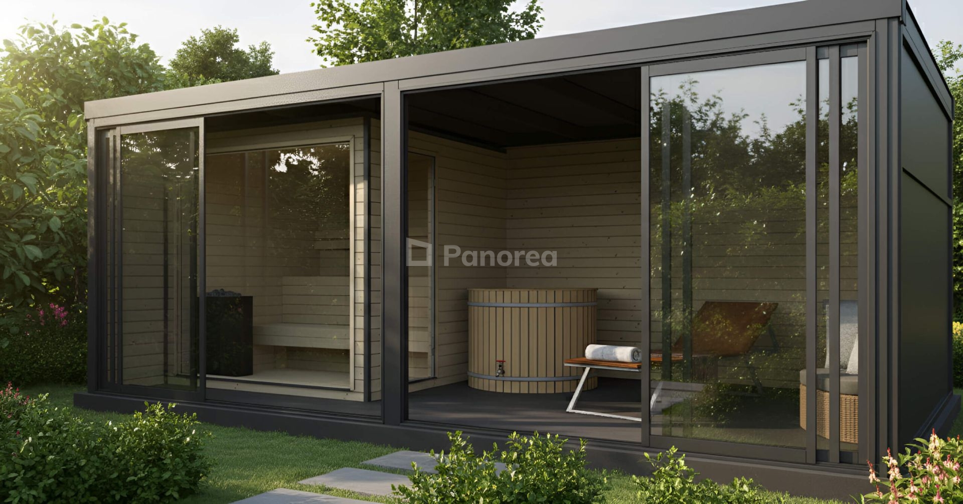 SAUNA BLOCK PREMIUM | Hliníkový sauna domček