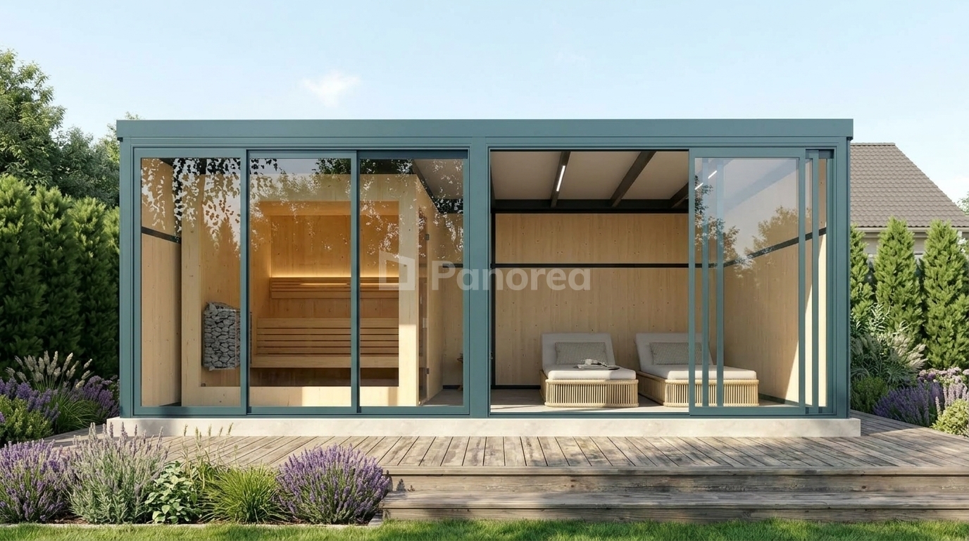SAUNA BLOCK | Hliníkový sauna domek - Obrázek 5