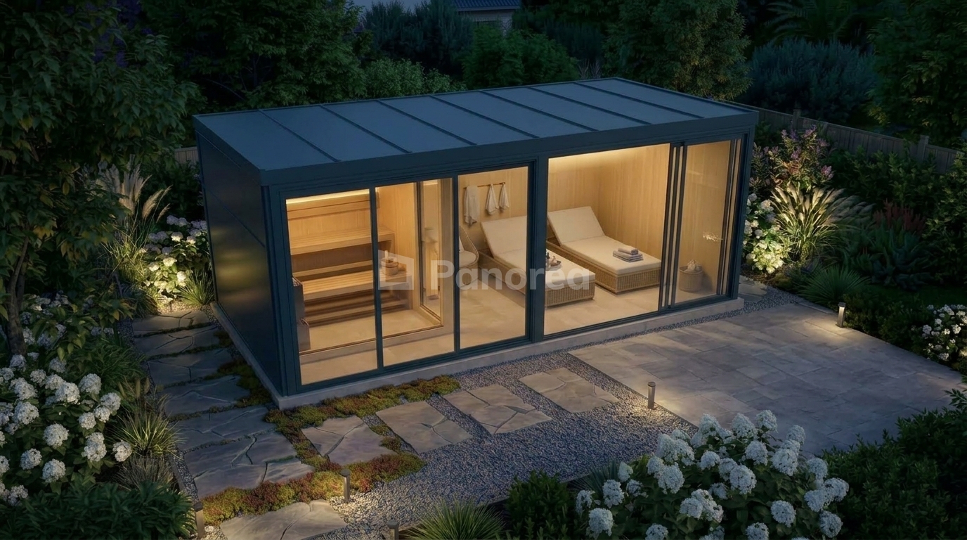 SAUNA BLOCK | Hliníkový sauna domek - Obrázek 8